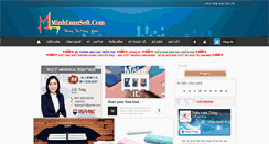 Desktop Screenshot of minhluansoft.com